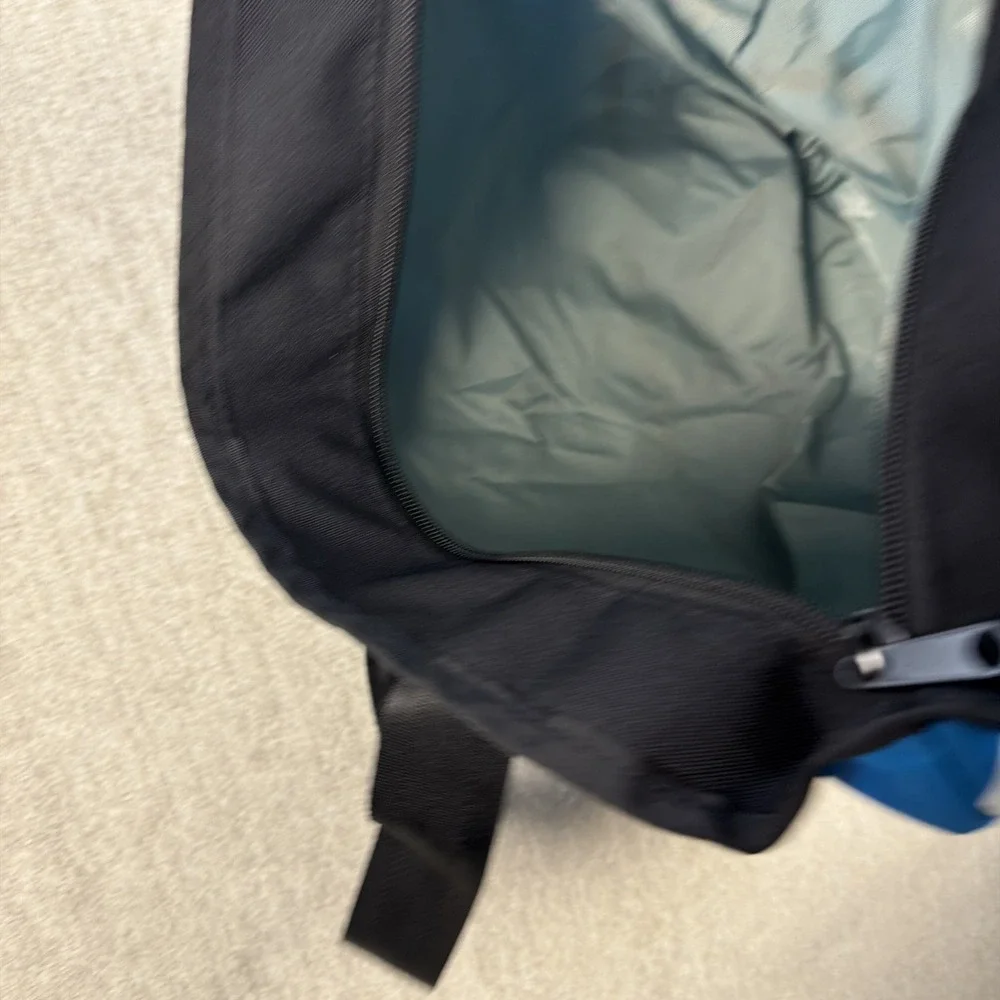 HOKA Glacier‎ Blue / Black Tote Bag Canvas Reusable Shoulder Gym Shopper Bag